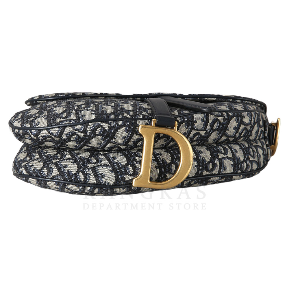 CHRISTIAN DIOR(USED)크리스찬디올 오블리크 새들백 미듐 & 스트랩